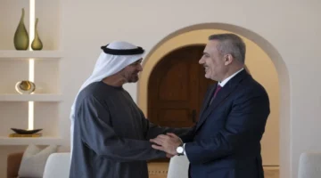 رئيس الدولة ووزير الخارجية التركي يبحثان تصعيد العنف في المنطقة